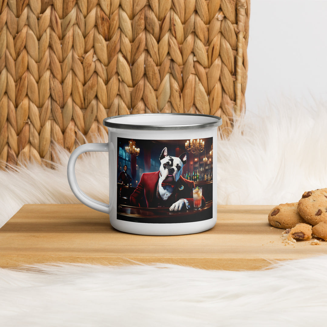 Catahoula Bulldog General- Enamel Mug v7