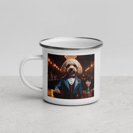 Cavapoo General- Enamel Mug v9