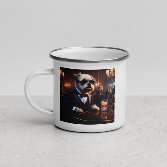 Cavapoo General- Enamel Mug v14