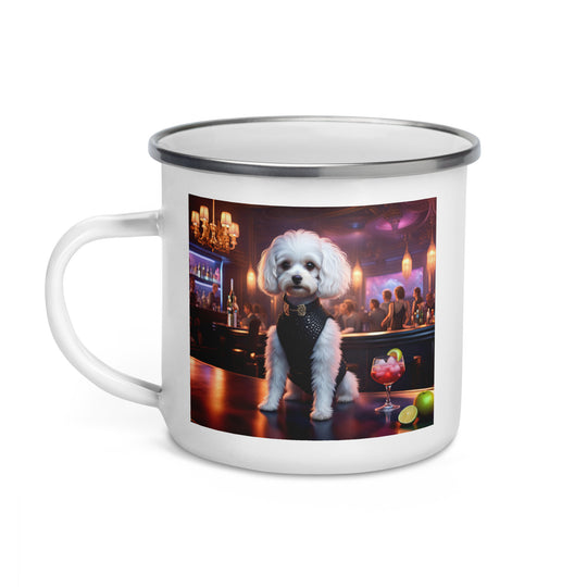 Cavapoo General- Enamel Mug v17