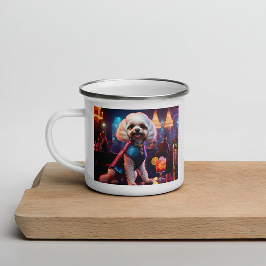 Cavapoo General- Enamel Mug v23