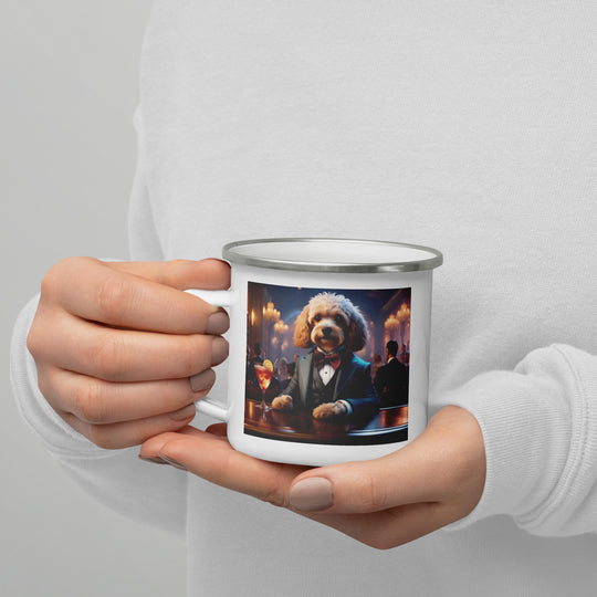 Cavapoo General- Enamel Mug v31