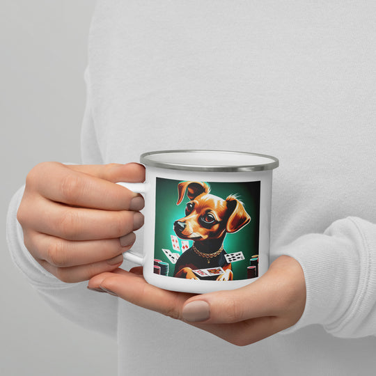 Chiweenie General- Enamel Mug v2