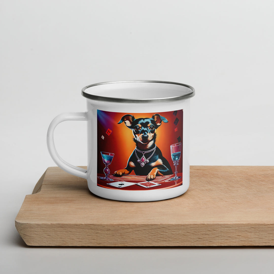 Chiweenie General- Enamel Mug v4