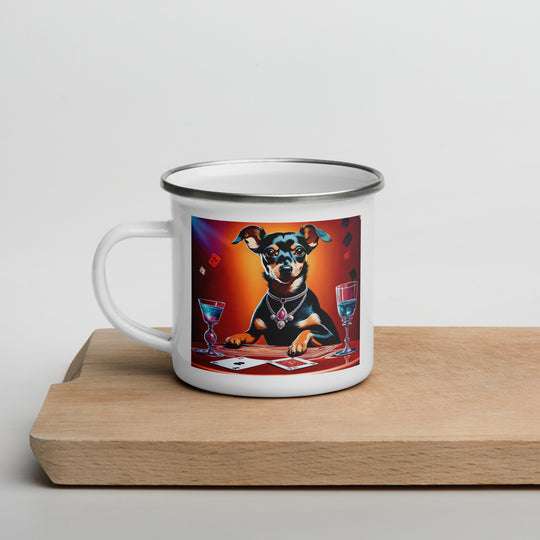 Chiweenie General- Enamel Mug v4