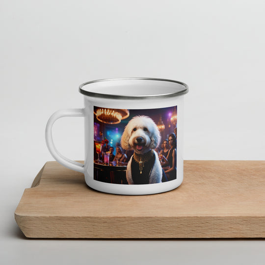 Goldendoodle- Enamel Mug v2