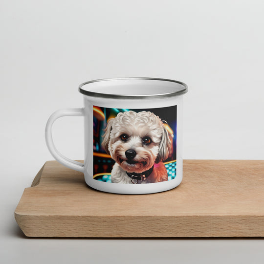 Maltipoo General- Enamel Mug v4