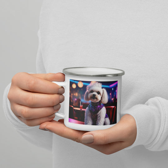 Maltipoo General- Enamel Mug v5