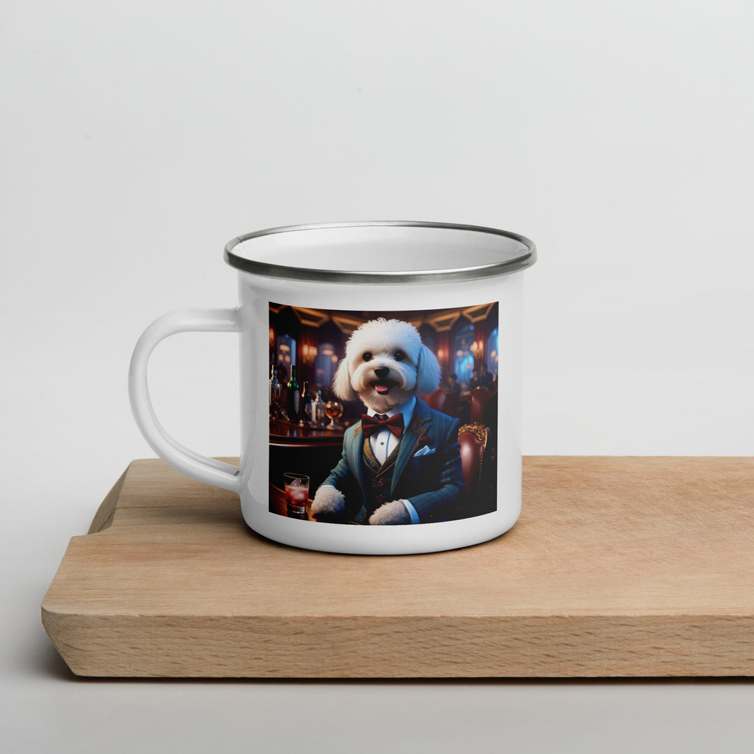 Maltipoo General- Enamel Mug v6