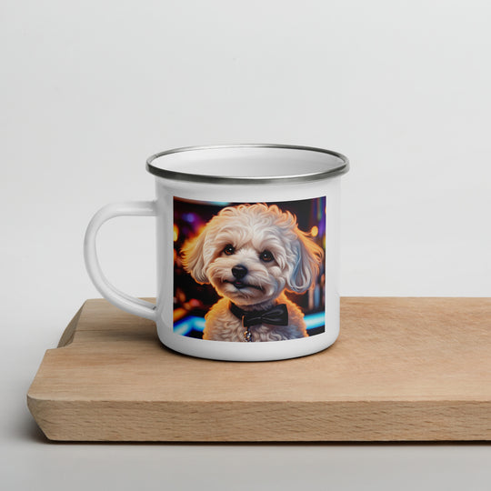 Maltipoo General- Enamel Mug v14