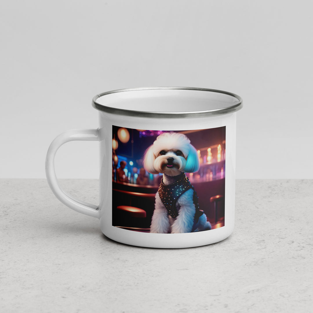 Maltipoo General- Enamel Mug v16