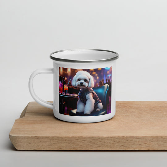 Maltipoo General- Enamel Mug v12