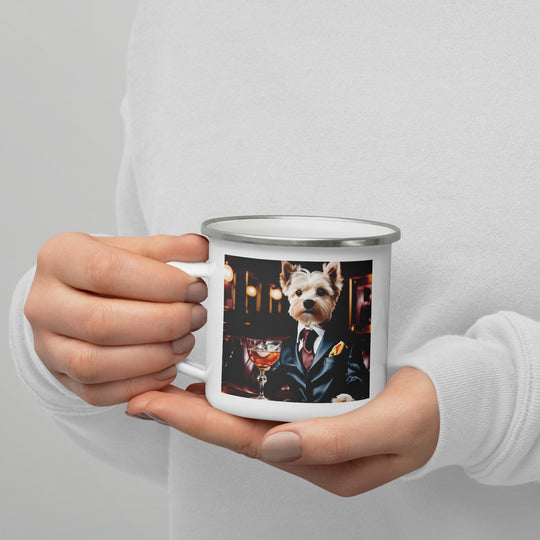 Morkie General- Enamel Mug v2