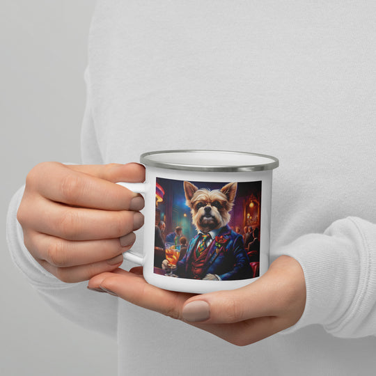 Pekapoo General- Enamel Mug v4