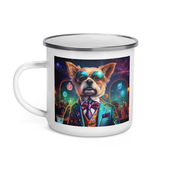 Pekapoo General- Enamel Mug v5