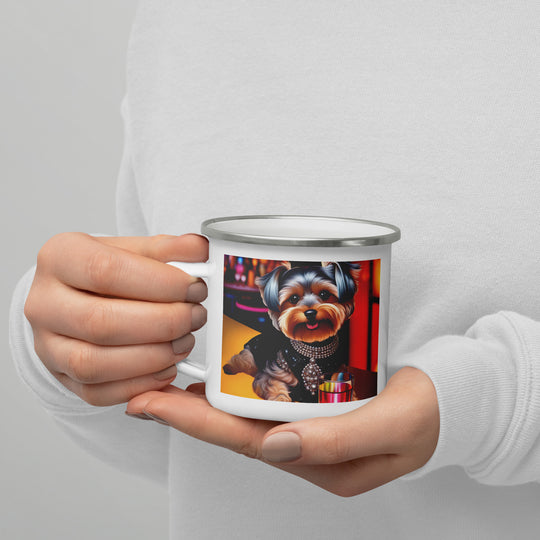 Yorkipoo General- Enamel Mug v3