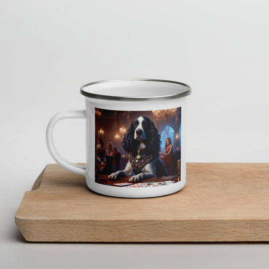 Sprocker Spaniel General- Enamel Mug v3