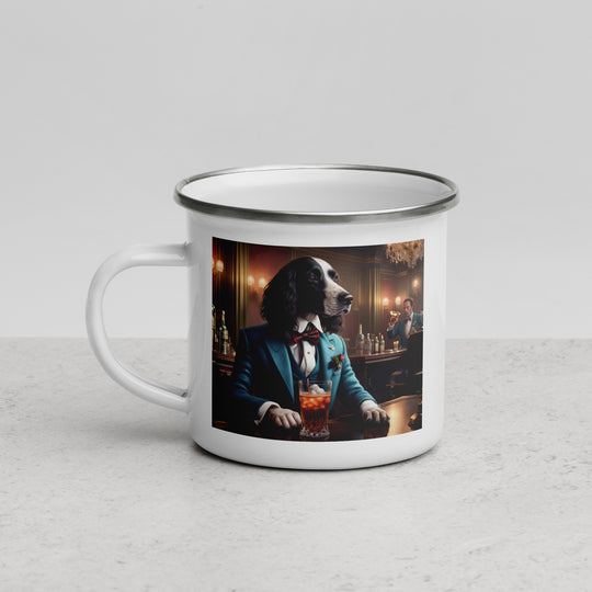 Sprocker Spaniel General- Enamel Mug v15