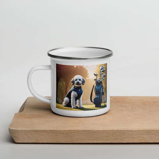 Springador Golfer- Enamel Mug