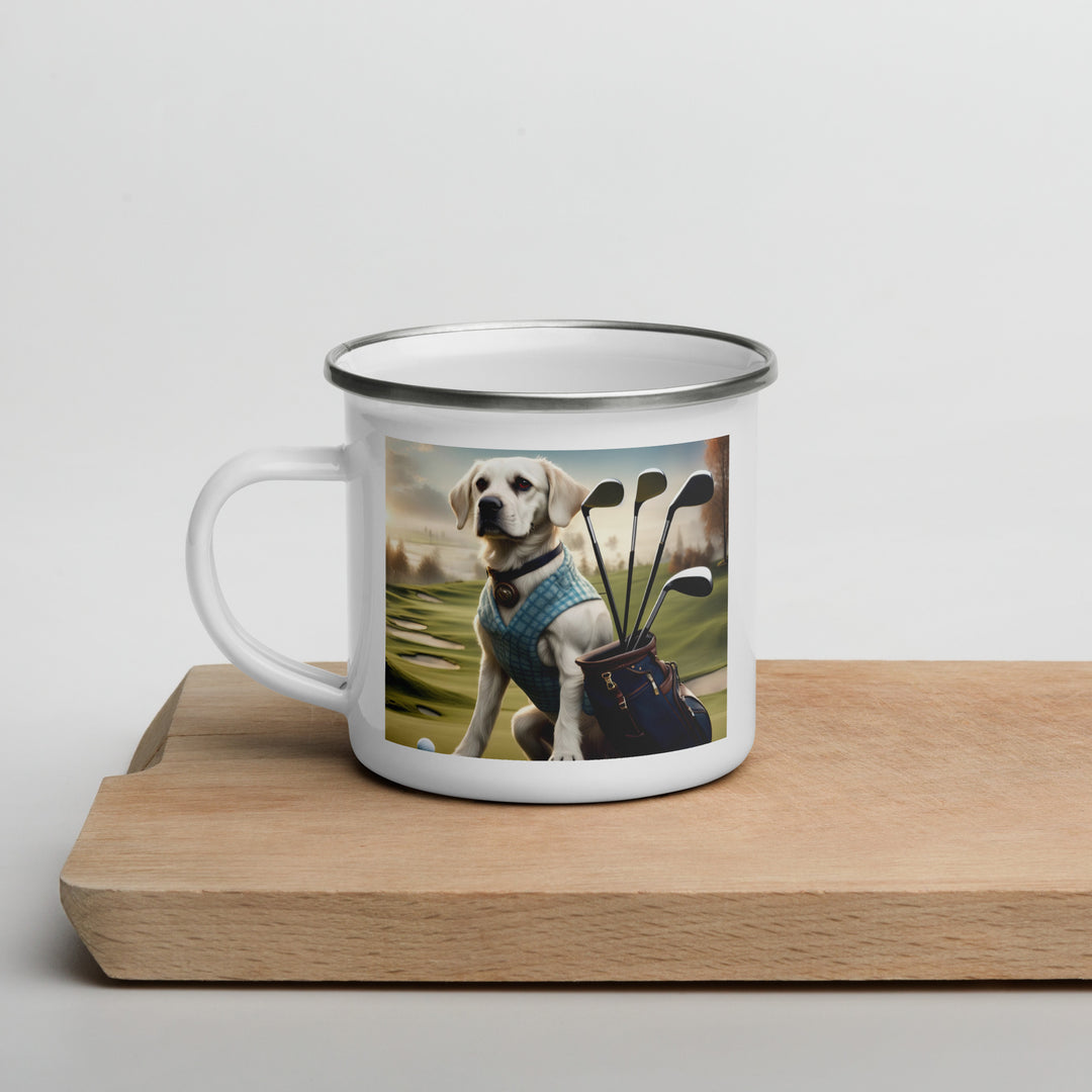 Springador Golfer- Enamel Mug v5