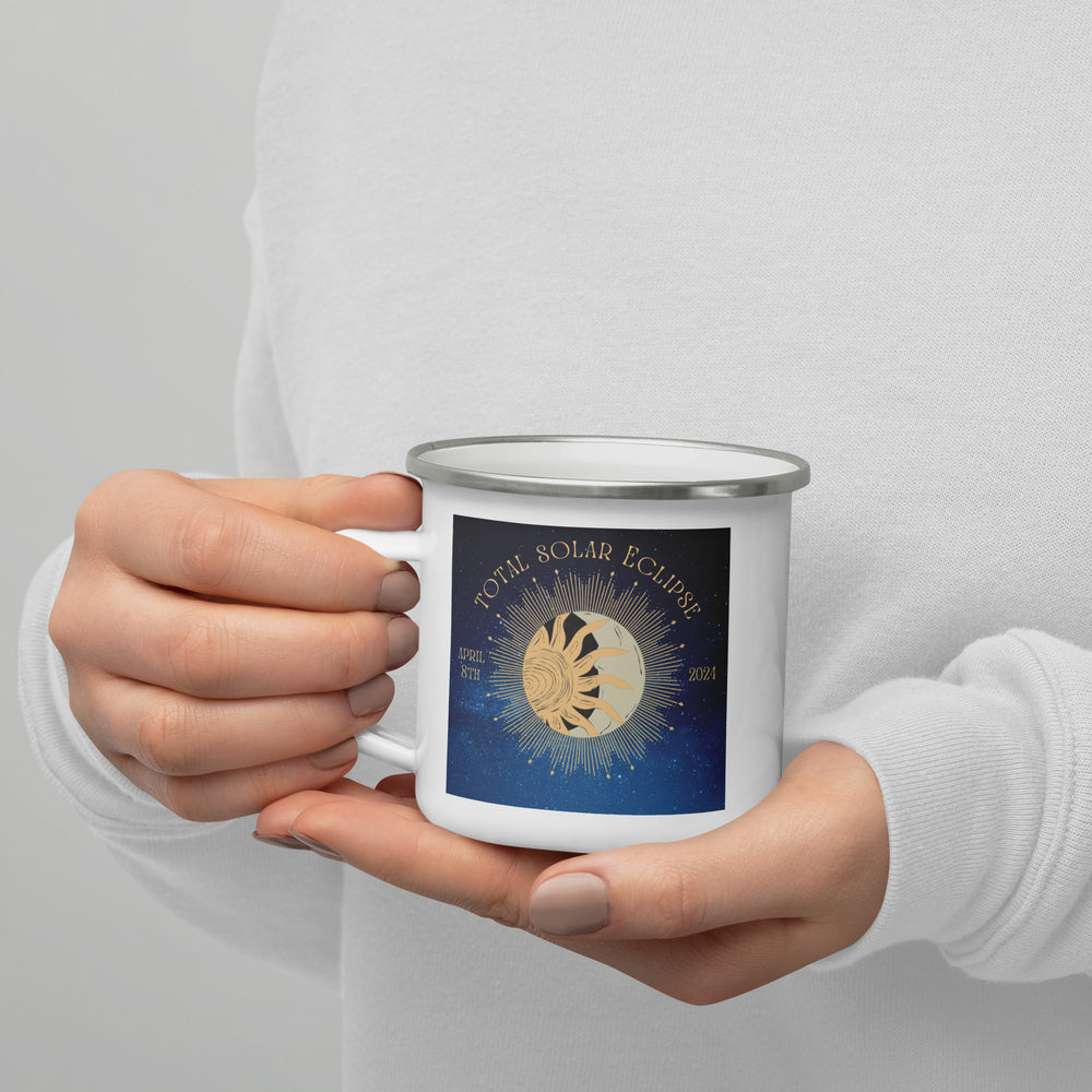 Australian Shepherd Eclipse- Enamel Mug