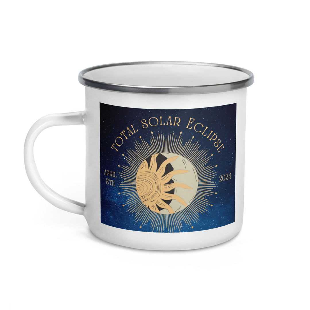 Texas Heeler Eclipse- Enamel Mug v2