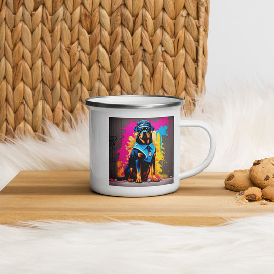 Rottweiler- Enamel Mug