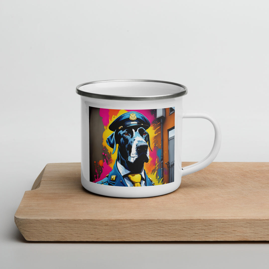 Great Dane- Enamel Mug v5