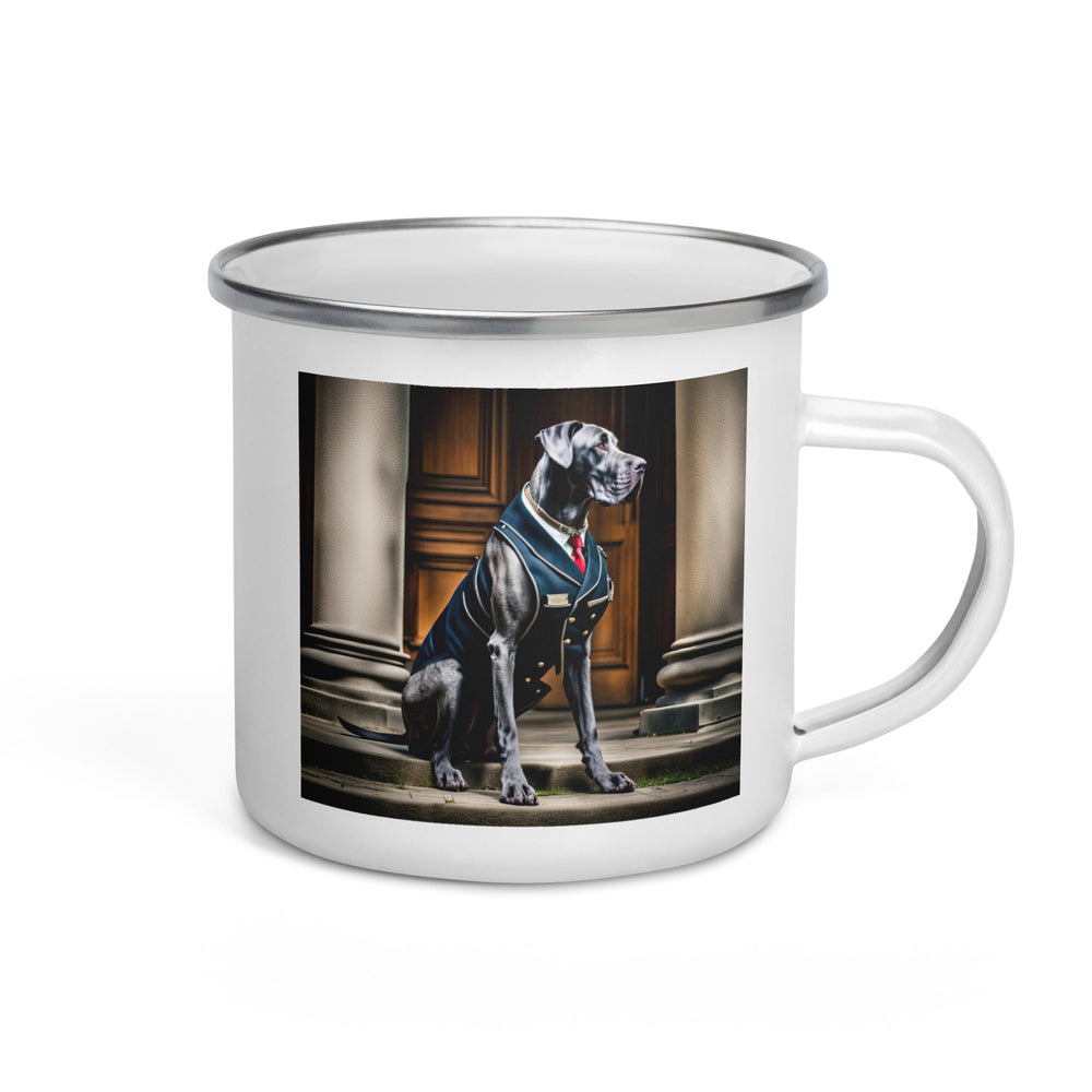 Great Dane- Enamel Mug v4