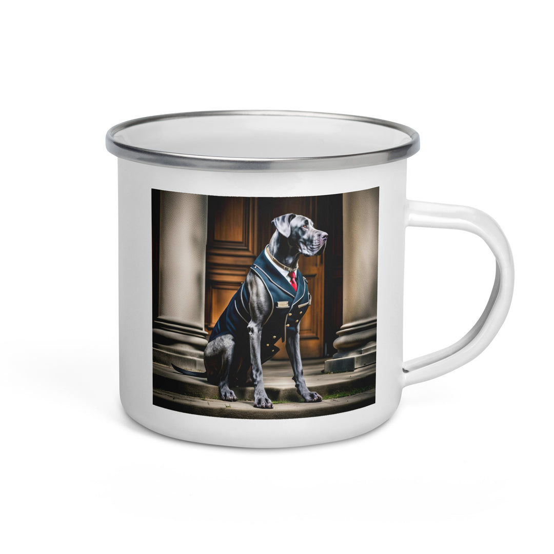 Great Dane- Enamel Mug v4
