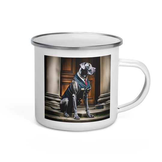 Great Dane- Enamel Mug v4