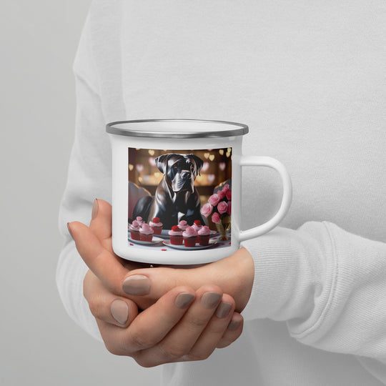 Cane Corso Romantic- Enamel Mug