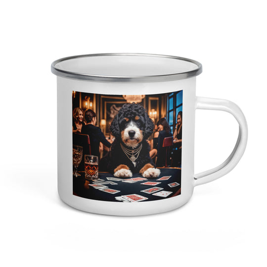 Bernedoodle General- Enamel Mug