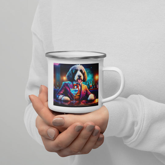 Bernedoodle General- Enamel Mug v3