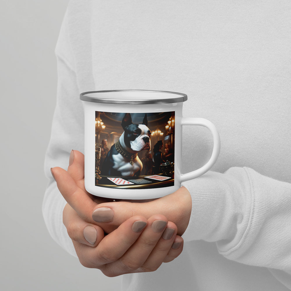 Catahoula Bulldog General- Enamel Mug v4