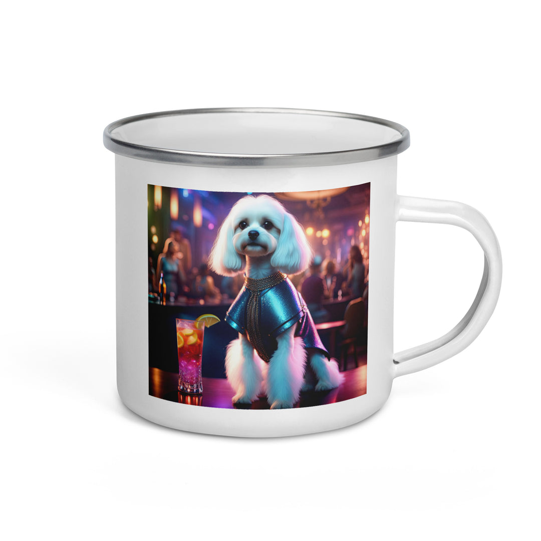 Cavachon- Enamel Mug