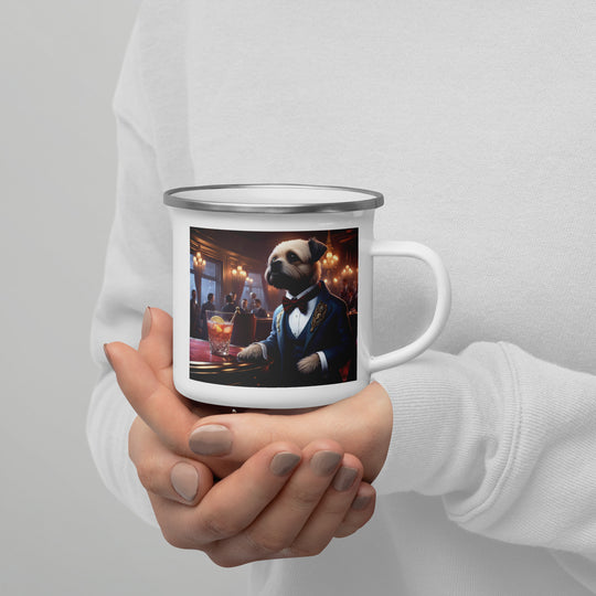 Cavapoo General- Enamel Mug v6