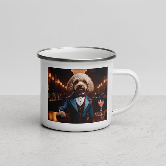 Cavapoo General- Enamel Mug v9