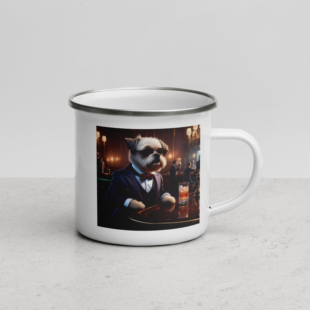 Cavapoo General- Enamel Mug v14