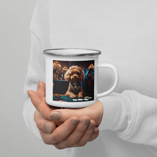 Cavapoo General- Enamel Mug v15