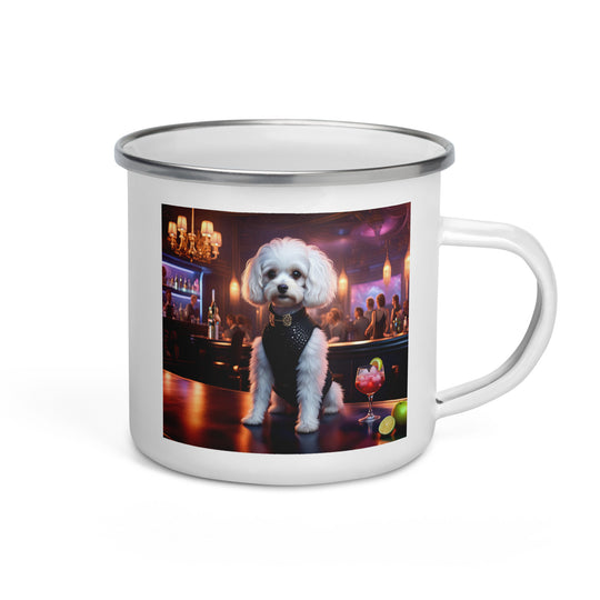 Cavapoo General- Enamel Mug v17