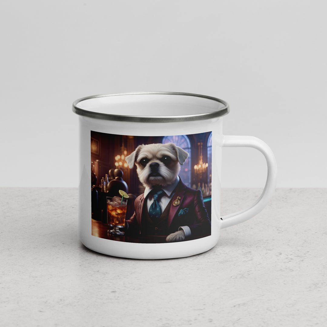 Cavapoo General- Enamel Mug v30