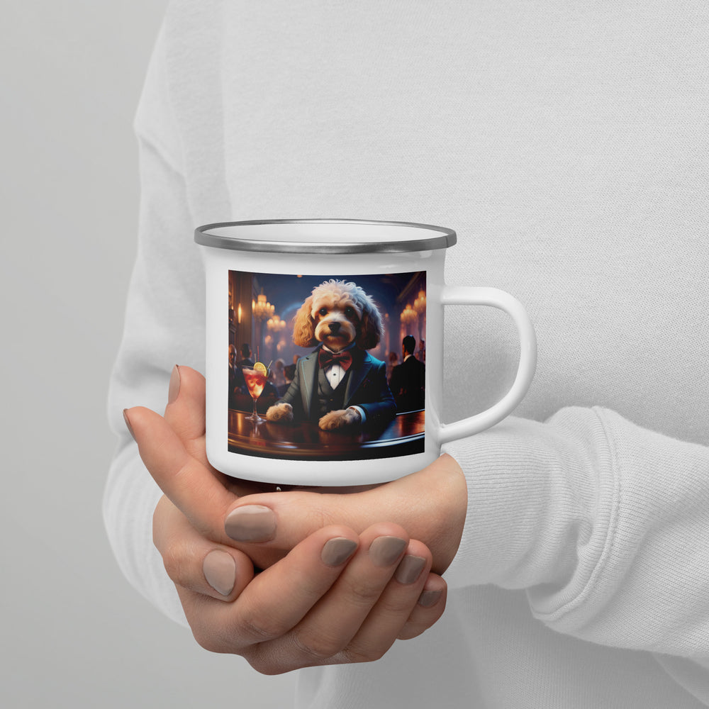 Cavapoo General- Enamel Mug v31