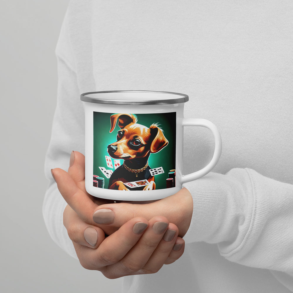 Chiweenie General- Enamel Mug v2