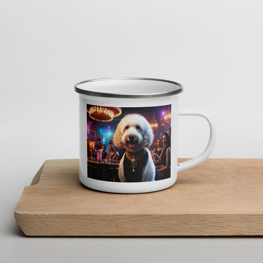 Goldendoodle- Enamel Mug v2