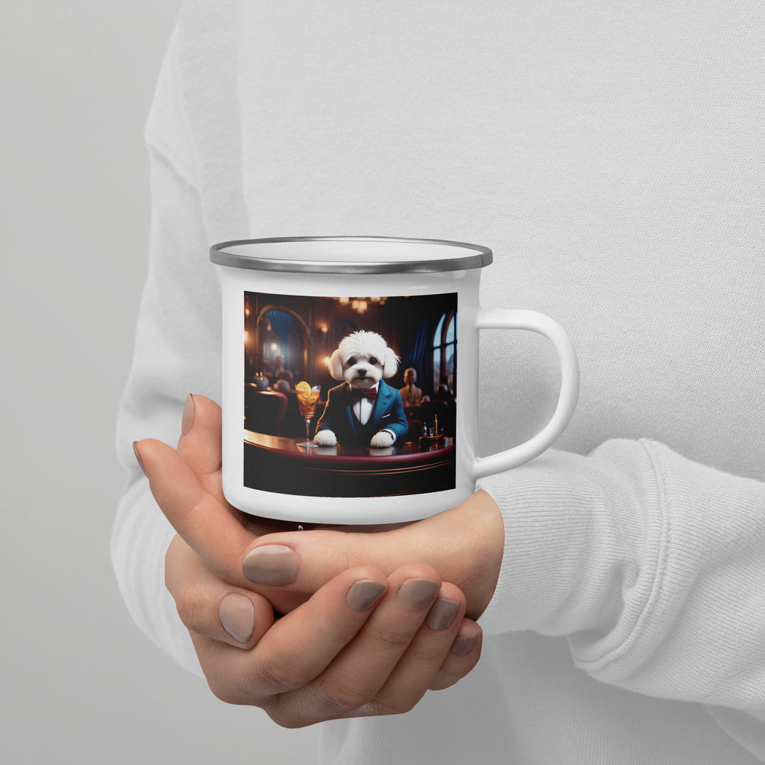 Maltipoo General- Enamel Mug v3