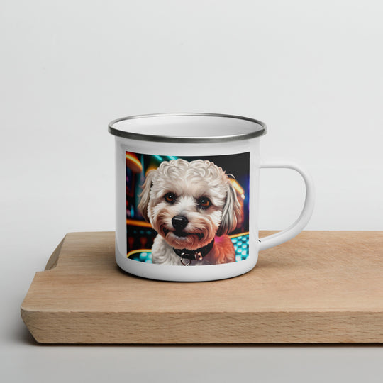 Maltipoo General- Enamel Mug v4