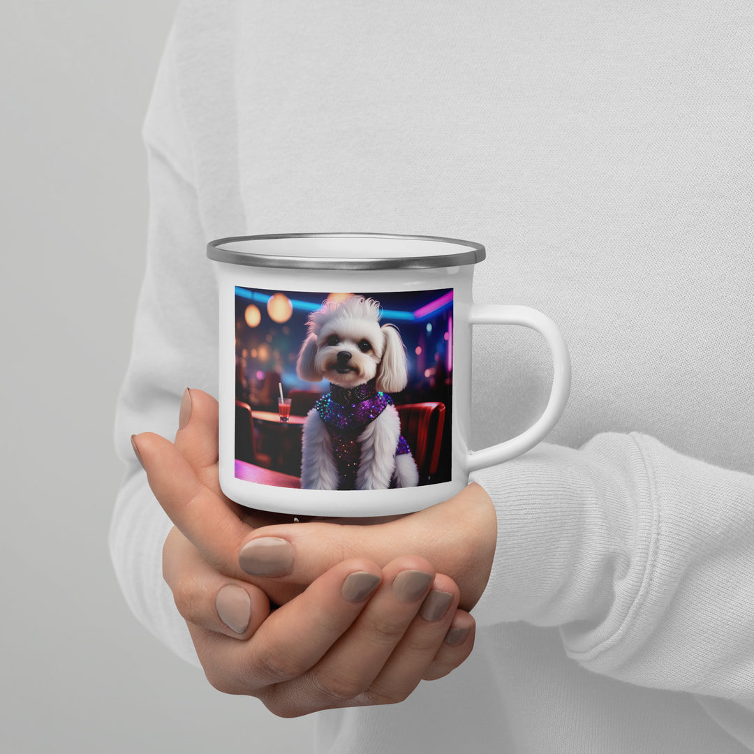 Maltipoo General- Enamel Mug v5