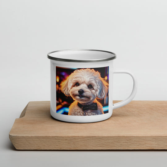 Maltipoo General- Enamel Mug v14