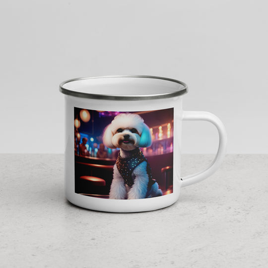 Maltipoo General- Enamel Mug v16